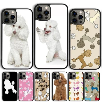 Beagle Pudelj Mama Pes Barvit Telefon Primeru Kritje Za iPhone 15 14 13 12 Max Pro mini 11 Max Pro XS X XR 6S 7 8 Plus SE 2020