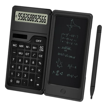 12 Mest LCD-Zaslon Kalkulator Z Beležnico Prenosni Kalkulator Za Pisarno, Šolo In Dom