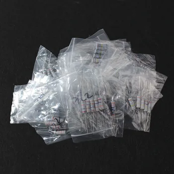 150PCS/Veliko 30 Vrednosti 3W Ogljikovih Film Upor Pack Razvrstan DIY Kit za Elektronske Komponente Za 0,1 R~750R, 1K~820K ohm Upor