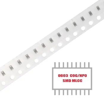 MOJA SKUPINA je 100 KOZARCEV SMD MLCC SKP CER 4.8 PF 100V NP0 0603 Površinska montaža Večplastnih Keramičnih Kondenzatorjev na Zalogi