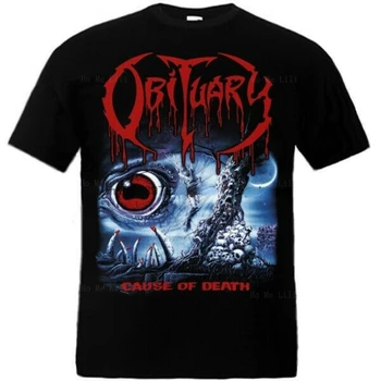 Osmrtnica Vzrok Smrti Smrt Deicide Morbid Angel Za Obdukcijsko Dejavnost Pokol Monstrocity T Shirt Grafike