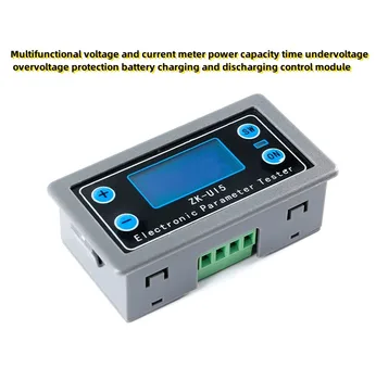Multifunkcijski napetosti in toka merilnik moči zmogljivost čas undervoltage prenapetostna zaščita baterije polnjenje in dischargi