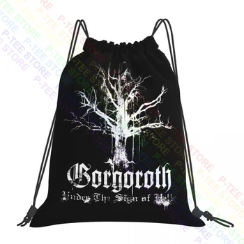 Gorgoroth-V Znamenju Pekel Vrvico za zavezovanje Vreče Telovadnice Vrečko Moda Zložljive 3d Tiskanje Multi-funkcijo