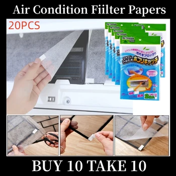 20PCS klimatska Naprava Čiščenje Filtra Non-woven klima Filter Papir Anti-Prah klima Izhodni Filter Doma Dobave
