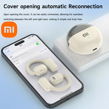XIAOMI Mijia Pravi Brezžični Čepkov Bluetooth5.3 Slušalke Držalo Za Uho Hi-Fi Stereo Zvok Vodotesne Slušalke Odprte Ear Earphoens