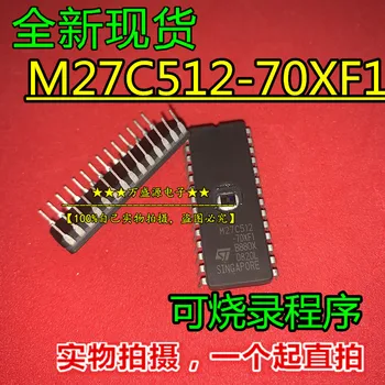 10pcs izvirne nove M27C512-70XF1 keramični pomnilniški čip CDIP-28 M27C512
