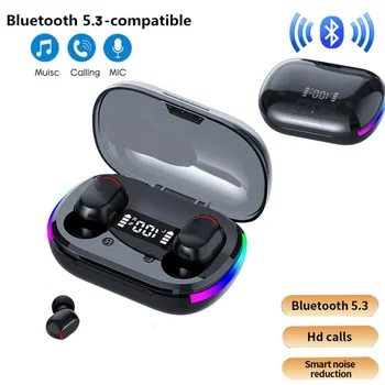 K10 TWS Air Pro Fone Bluetooth Slušalke Brezžične Slušalke za Xiaomi LED Zaslon Čepkov z Mic Brezžične Bluetooth Slušalke