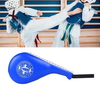 Taekwondo Kick Blazine za Usposabljanje Mehke Trpežne PU Usnje Brca Ciljne Blazinice, Karate Borilne veščine TKD Sparring Prestavi