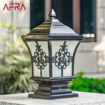 AFRA Prostem Klasični Pošti Retro Lahka Nepremočljiva Steber LED Stenska Svetilka Svetilke za Dom Vrt