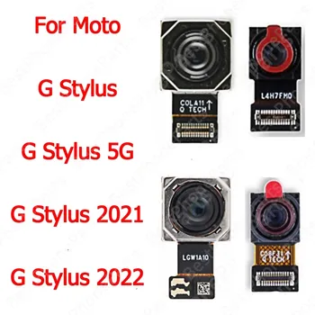 Spredaj Zadaj Kamera Modul Za Motorola Moto G Pisalo 5G 2021 2022 Selfie Pogled Nazaj Obrnjeni Velik Fotoaparat Popravila Zamenjava