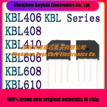 KBL406 KBL408 KBL410 KBL606 KBL608 KBL610 Novo izvirno ravno most usmernik most vez silicij most usmernik