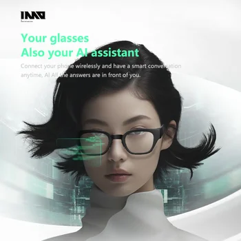 INMO Pojdi Pametnih AR Očal Pravi Brezžični Ultra Lahki AI Pomočnik Očala Podporo Glasba/Klic/Posodobitve Za iPhone/Android