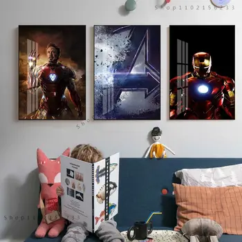 Marvel Catoon Iron Man Diamond Slike Avengers Film Superheroj Vezenje Okrasnih Disney Navzkrižno Šiv Kit Doma Dekor