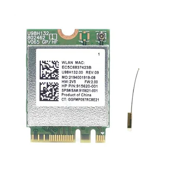RTL8821CE 802.11 AC 1X1 Wi-Fi+BT 4.2 Combo Adapter za Kartico SPS 915621-001 Brezžični Netowrk Kartico za Hp ProBook 450 G5 Serije