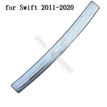 za Suzuki Swift 2006-2020 Avto Styling iz nerjavečega jekla Zadnja Vrata Odbijača Zaščitnik polico ploščo avto dodatki