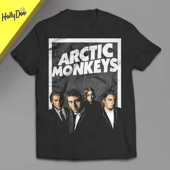 Band Arctic Monkeys Alex Turner Kuhar Jamie Nick O'Malley In Matt Helders Majica S Kratkimi Rokavi