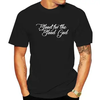 Moški t-shirt Kaos Kri za Kri Bog Namizni Wargaming in Miniature Odvisnik tshirt Ženske majica s kratkimi rokavi