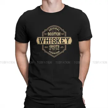 Viski, Vino Pijače TShirt za Moške Škotski Viski Humor Prosti čas Tee T Shirt Novost Novega Modela, Puhasto