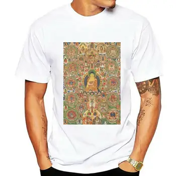 Umetnost Buda Budizem Budistični Skupaj Mandala Majica S Kratkimi Rokavi