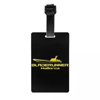 Blade Runner Logotip Prtljage Oznako za Kovčke Smešno Film Sci Fi Prtljage Oznake Zasebnosti Kritje ID Nalepka