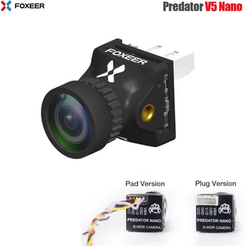 Foxeer Predator V5 Nano Full Primeru 1000TVL Fotoaparat Switchable Super WDR OSD 4ms Zakasnitve Nadgradili za RC FPV Dirke Brnenje