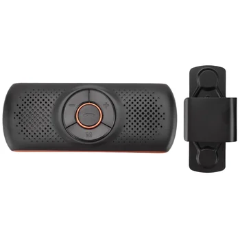 Avto Bluetooth Zvočnik Bluetooth v Avto Zvočnik za Prostoročno Govorjenje, Brezžični Avto Predvajalnik Glasbe z Vizir Posnetek