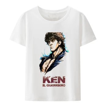 Anime Moške Kenshiro Hokuto No Ken Majica Retro estetiko, Portret Pest North Star Novost Modela T-Shirt preobsežne