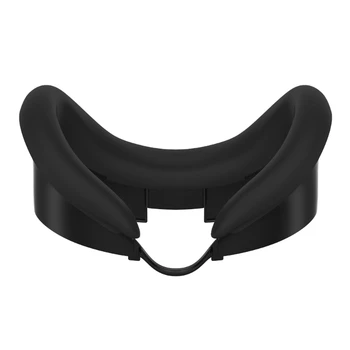 VR Silikonski stranski Pokrov za Meta Quest 3 VR Slušalke, Sweatproof Nepremočljiva Anti-Umazano Zamenjava Obraza Blazine VR Blazine
