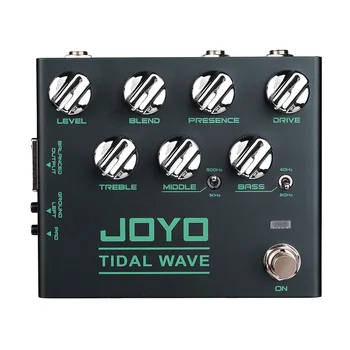 JOYO R-30 VAL pre-amp Bass Kitara Klasična Pedala Bas Ton 90. let Podpira DI funkcijo Bas Kitara Deli in Oprema