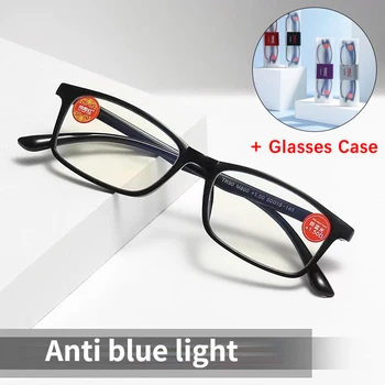 Presbyopic Očala z Box Obravnavi Očala Ultra Light Anti Utrujenost Presbyopia Očala za Branje Očala Ženske Moški Očala