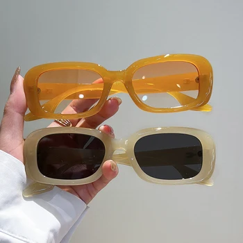 GM LUMIAS Majhne Ovalne Sunglass Moški Ženske Vintage Moda Trendy Sladkarije Barvnih Odtenkih Očala Luksuzne blagovne Znamke Design UV400 sončna Očala