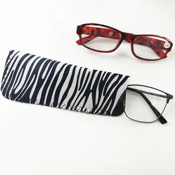 Zebra Očala Primeru Mehko Očala Torbica Za Prenosni Očala Sončna Očala Bag Anti Scratch