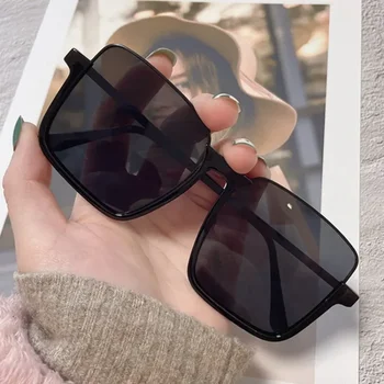 Sončna očala Žensk Trendy Nov Modni Obmorskih Edition UV Odporne sončna Očala za Ženske Big Obraz Poletne Lahka in Priročna