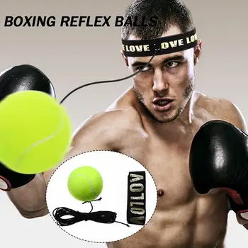 Nove Kick Boks Reflex Žogo z Glavo Pasu Boj Usposabljanju Hitrost Punch Kroglice Muay Vadbo Otrok, Odraslih, Domov Oprema