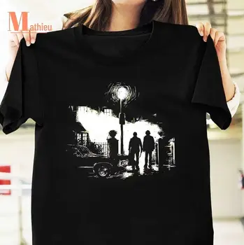 Lovci Nadnaravno Vintage T-Shirt, Nadnaravno Majica Darilo Ventilator S-3XL