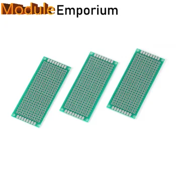 Enostranski PCB tablice univerzalni PCB board steklenimi vlakni zeleni olje tin PCB 3*7 CM vezje za bralnik kartic