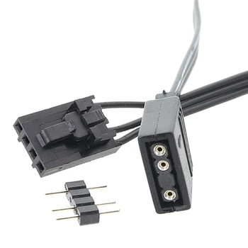 E9LB 4-Pin 5V ARGB Priključek za Napajalnik za Corsair RGB Standardni ARGB 4Pin 5V Kabel