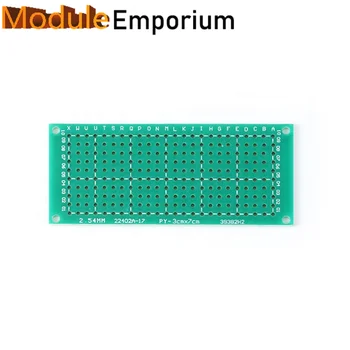 Enostranski PCB tablice univerzalni PCB board steklenimi vlakni zeleni olje tin PCB 3*7 CM vezje za bralnik kartic