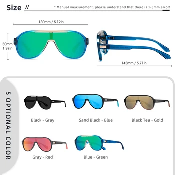 LIOUMO Luksuznih Športnih sončna Očala Moških Polarizirana Velik Okvir, Anti-Glare Očala Za Ženske enodelne Kolesarjenje, Ribolov Očala zonnebril