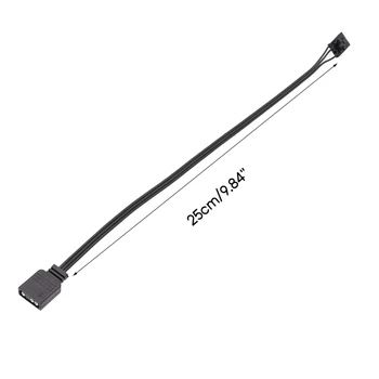 E9LB 4-Pin 5V ARGB Priključek za Napajalnik za Corsair RGB Standardni ARGB 4Pin 5V Kabel