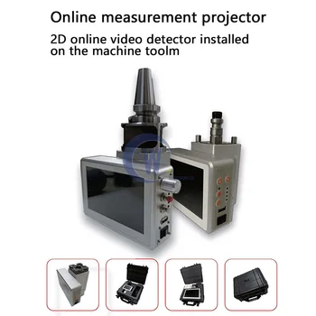 Micron-lestvica online merjenje projektor elektroda popravek EDM mikroskopom 100-150 časi odkrivanja vmesnik ER/3R/Bt30/Bt40